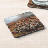 牛 コースター (左側)