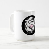 牛 コーヒーマグカップ (正面左)