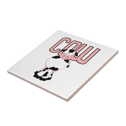 牛 タイル (側面)