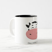 牛 ツートーンマグカップ (正面左)