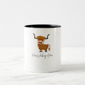 牛 ツートーンマグカップ (中央)