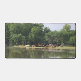 牛 デスクマット