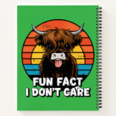 牛。 ノートブック (裏面)