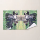 牛 バスタオルセット (ハンドタオル)