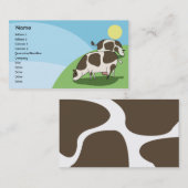 牛-ビジネス 名刺 (正面/裏面)