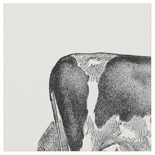 牛 ファブリック (クローズアップ)