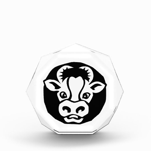 牛 フォトブロック (正面)