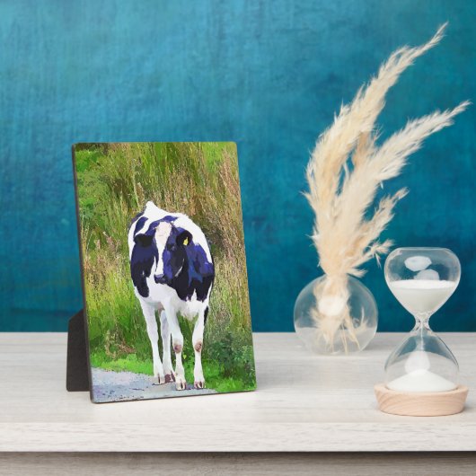 牛 フォトプラーク (側面)