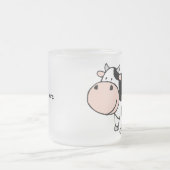 牛 フロストグラスマグカップ (中央)