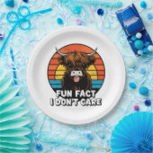 牛。 ペーパープレート (パーティー)