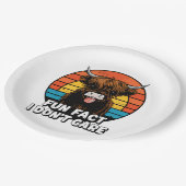 牛。 ペーパープレート (アングル)