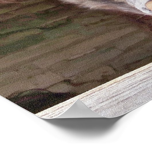 牛 ポスター (角)