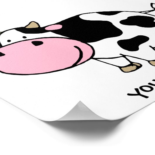 牛 ポスター (角)