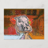 牛 ポストカード (正面)