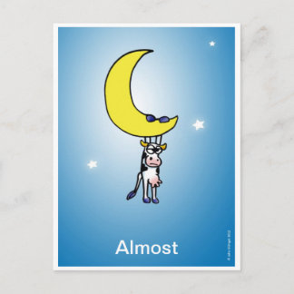 牛 ポストカード