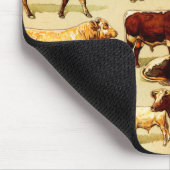 牛 マウスパッド (コーナー)