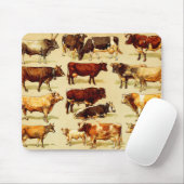牛 マウスパッド (マウス)