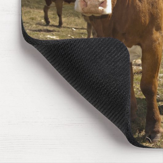 牛 マウスパッド (コーナー)