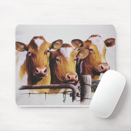牛 マウスパッド (マウス)