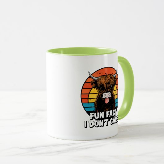 牛。 マグカップ (正面右)