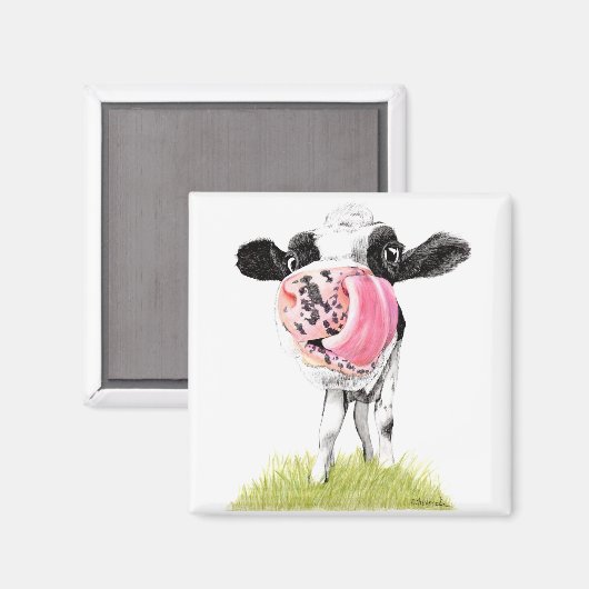 牛 マグネット (正面/裏面)