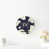 牛 ラウンド壁時計 (ホーム)