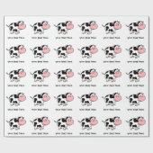 牛 ラッピングペーパー (フラット)