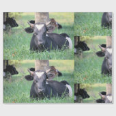 牛 ラッピングペーパー (フラット)