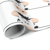 牛 ラッピングペーパー (ロールコーナー)