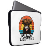 牛。 ラップトップスリーブ (正面右)