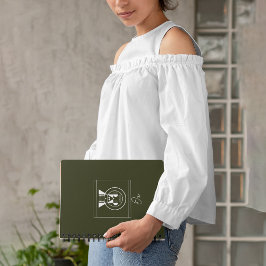 牛〔占星術の〕十二宮図手帳 – Ushi Geometric Animal Journal ノートブック