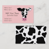 牛 名刺 (正面/裏面)