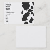 牛 | 名刺 (正面/裏面)