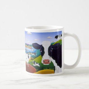 牛、牛、牛 コーヒーマグカップ