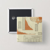 牛 缶バッジ (正面&裏面)