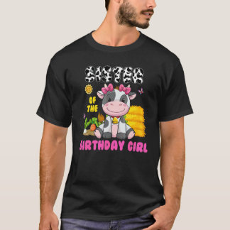 牛 誕生日 ファミリー 牛 お姉ちゃん 誕生日おめでとう Tシャツ