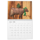 牛:『風雨計の寿命退職したの年』 カレンダー (3月 2026)