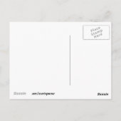 牛 - 黒と白だけじゃない ポストカード (裏面)