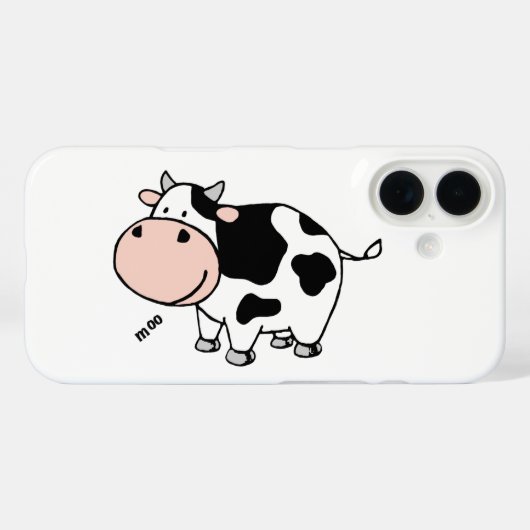 牛 Case-Mate iPhoneケース (裏面 (横))