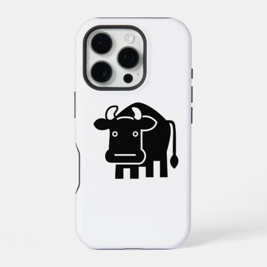 牛 iPhoneケース (裏面)