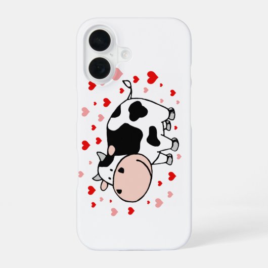 牛 iPhone 16ケース (裏面)
