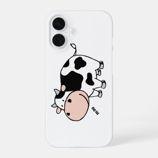 牛 iPhone 16ケース (裏面)