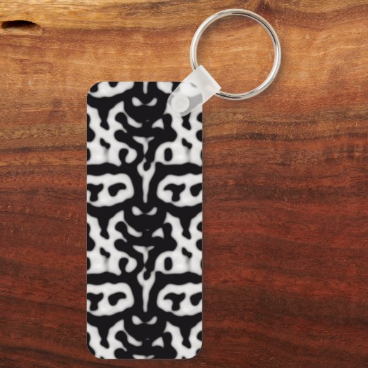 牛 – Keychain キーホルダー (裏面)