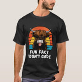 牛。 Tシャツ (正面)