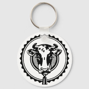 牛Keychain キーホルダー