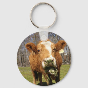 牛Keychain キーホルダー
