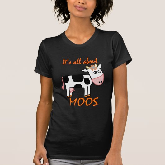 牛Moos Tシャツ (正面)