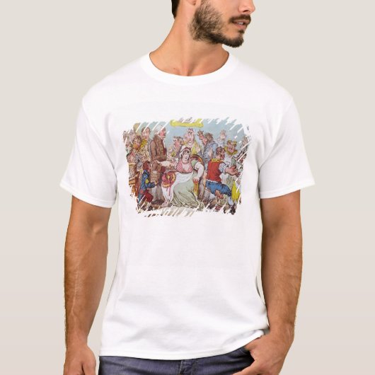 牛Pockかすばらしい効果 Tシャツ (正面)