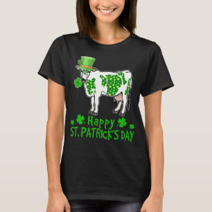 牛St patricks dayシャツラッキー農家ファミリー Tシャツ