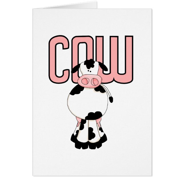 牛Tシャツおよびギフト (正面)